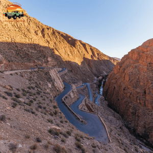 Swimming in the Dades Gorges