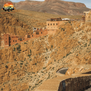 Swimming in the Dades Gorges