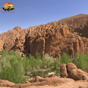 Swimming in the Dades Gorges