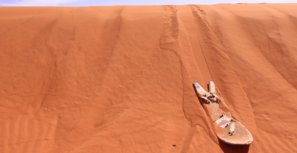 Moroccan Dunes Surfing