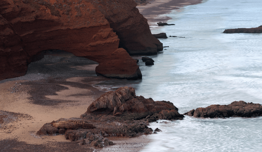 The Magic of Sunset at Legzira Beach