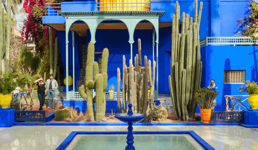 Exploring the Enchanting Beauty of Jardin Majorelle in Morocco