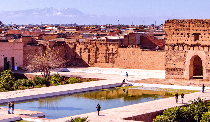 The Majestic Ruins of Palais El-Badi A Journey Through Time in Marrakech